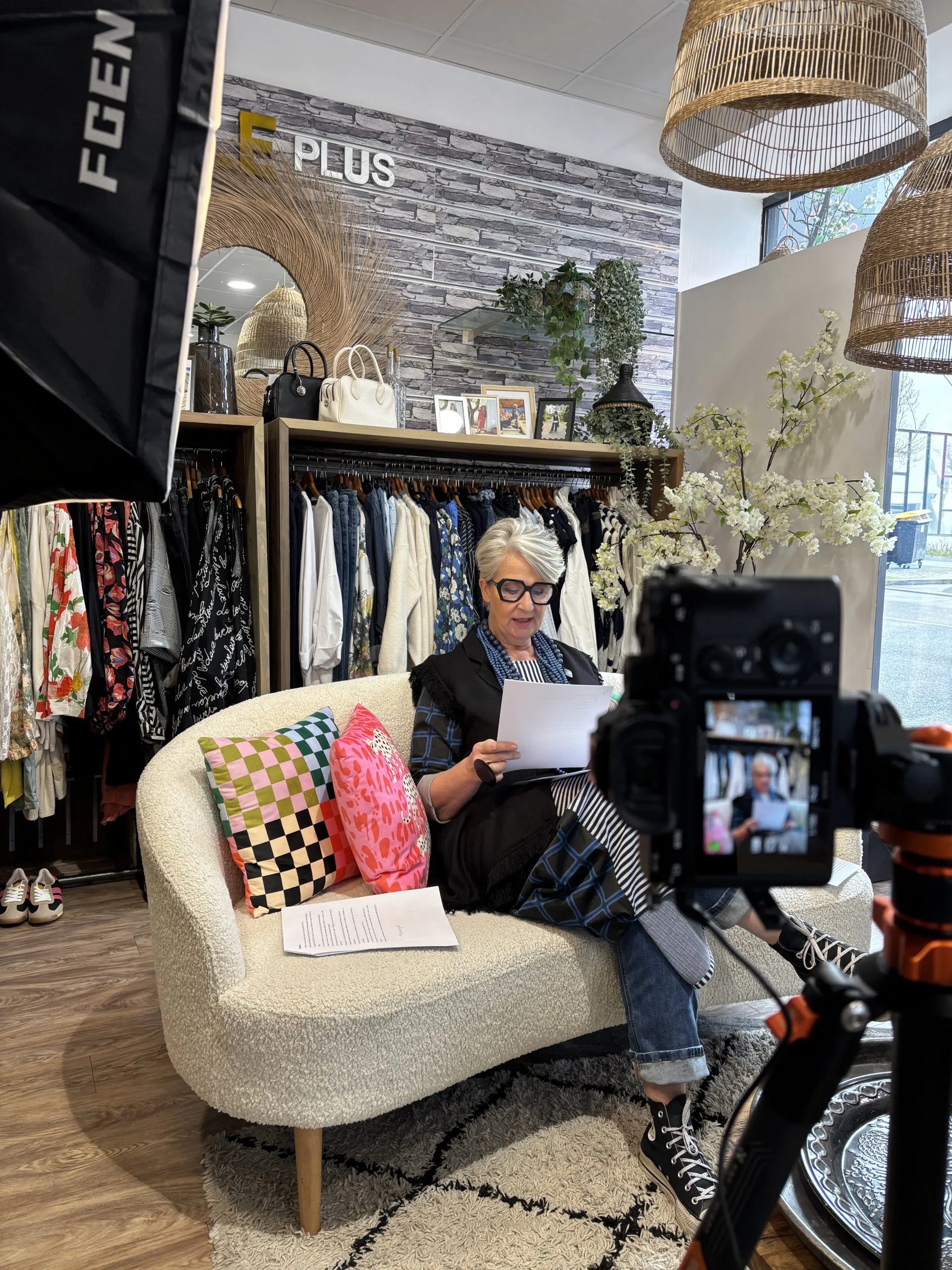 Océane Chesnais en tournage — Interview Mode4You